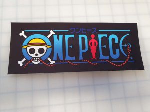 Autocollant "One piece" en impression | Utilisation : Décoration intérieure