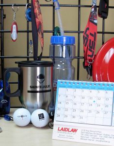 Calendrier, balles de golf, etc | Utilisation : Signalisation édifice personnes semi-autonomes